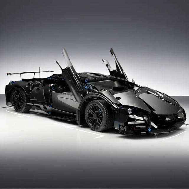 Sports Car Building Blocks Set 1000PCS Supercar Model Display Kit