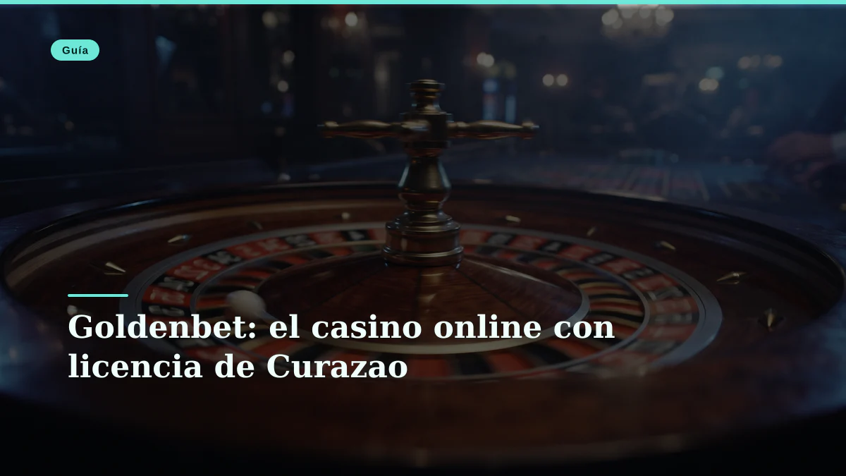 Goldenbet: el casino online con licencia de Curazao