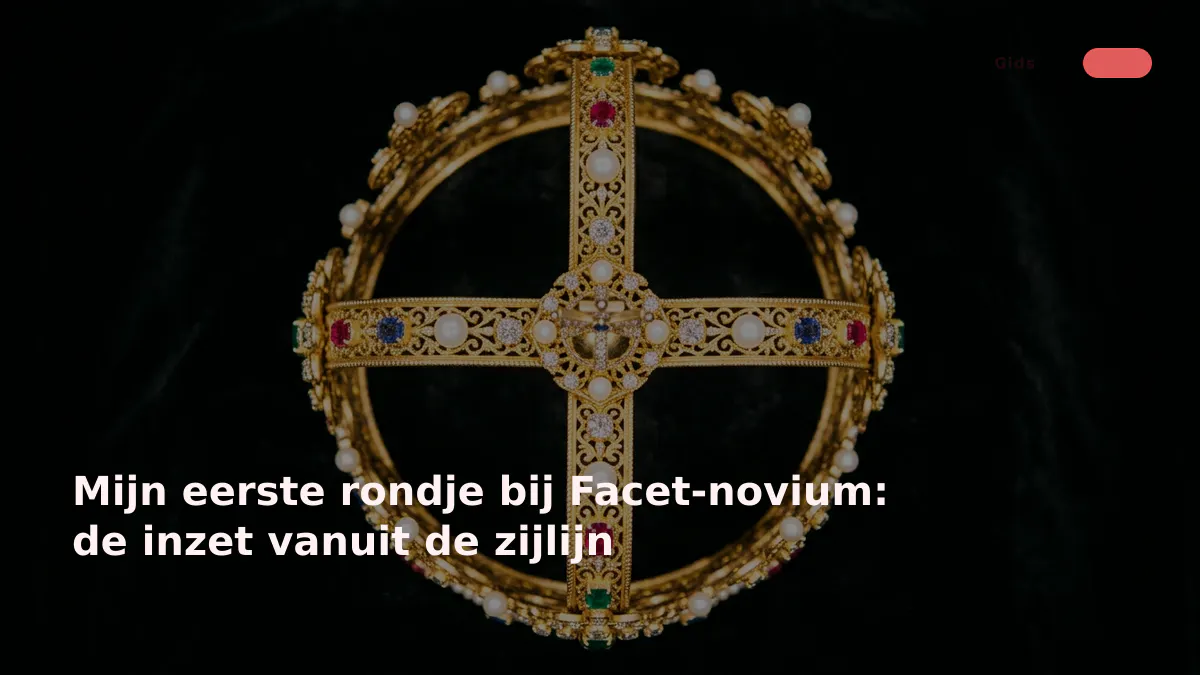 Mijn eerste rondje bij Facet-novium: de inzet vanuit de zijlijn