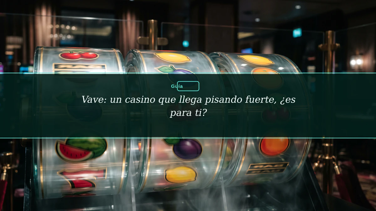 Vave: un casino que llega pisando fuerte, ¿es para ti?
