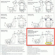 Recaro Dimensions