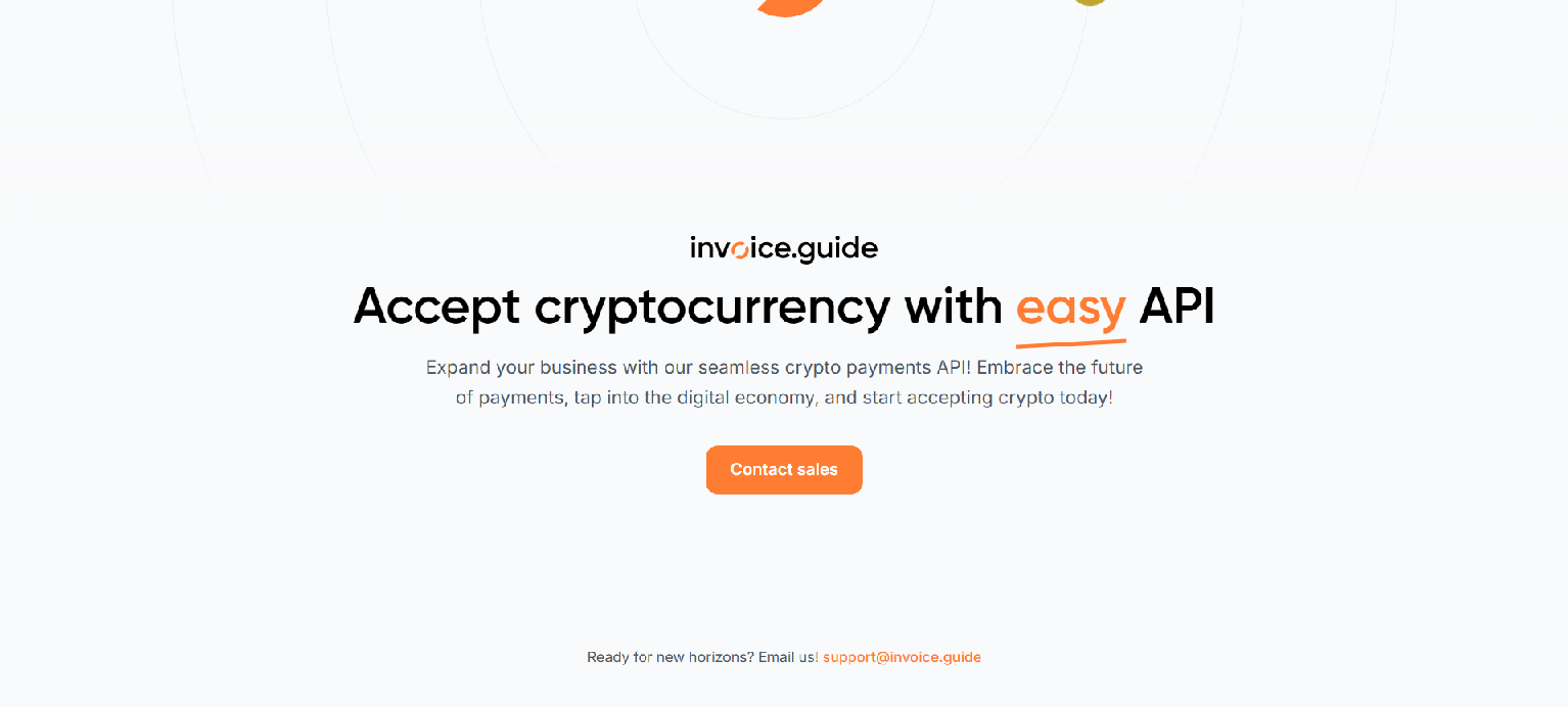 Screenshot of invoice.guide