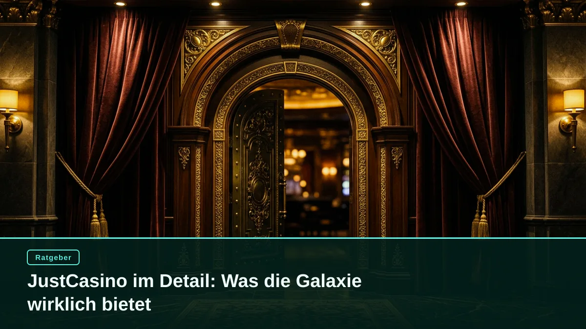 JustCasino im Detail: Was die Galaxie wirklich bietet