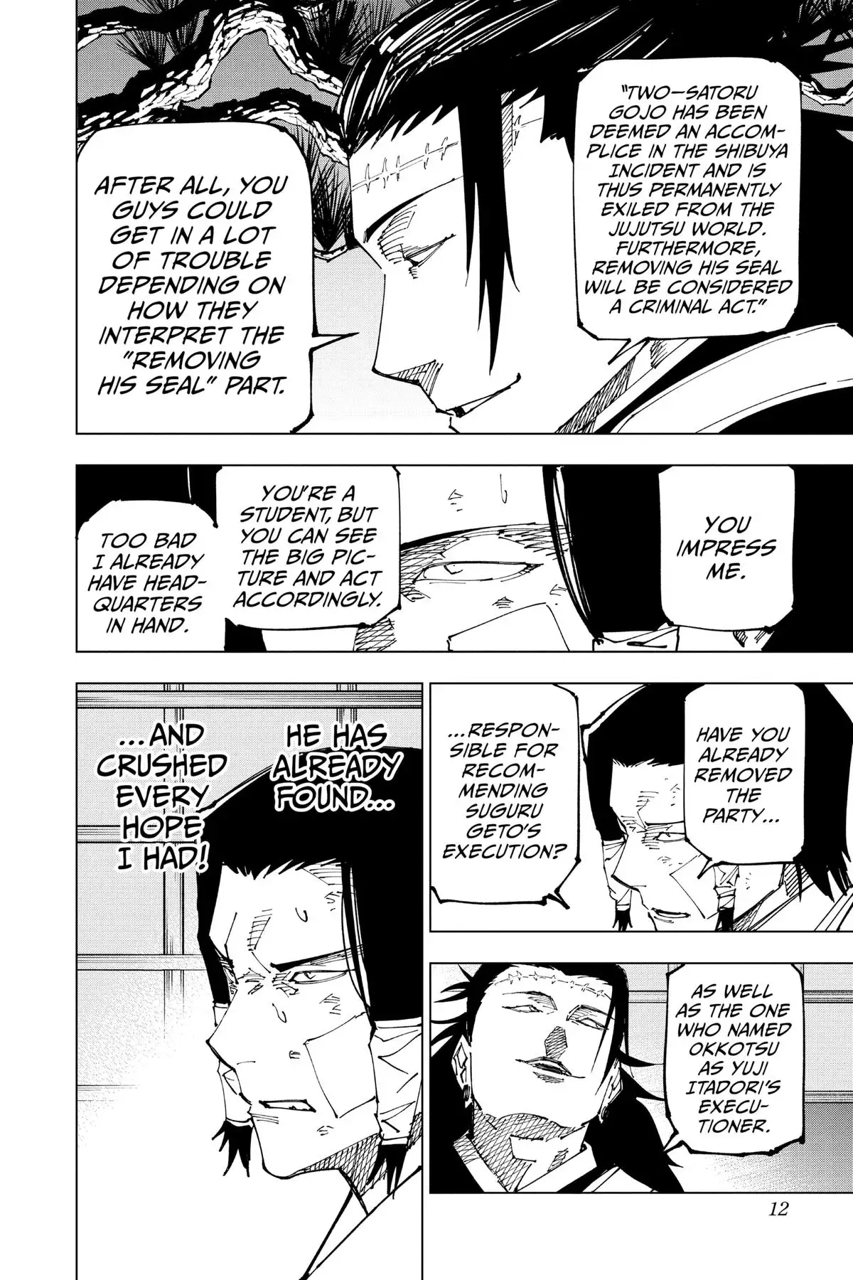 Read Jujutsu Kaisen Chapter 191 English - Page 10