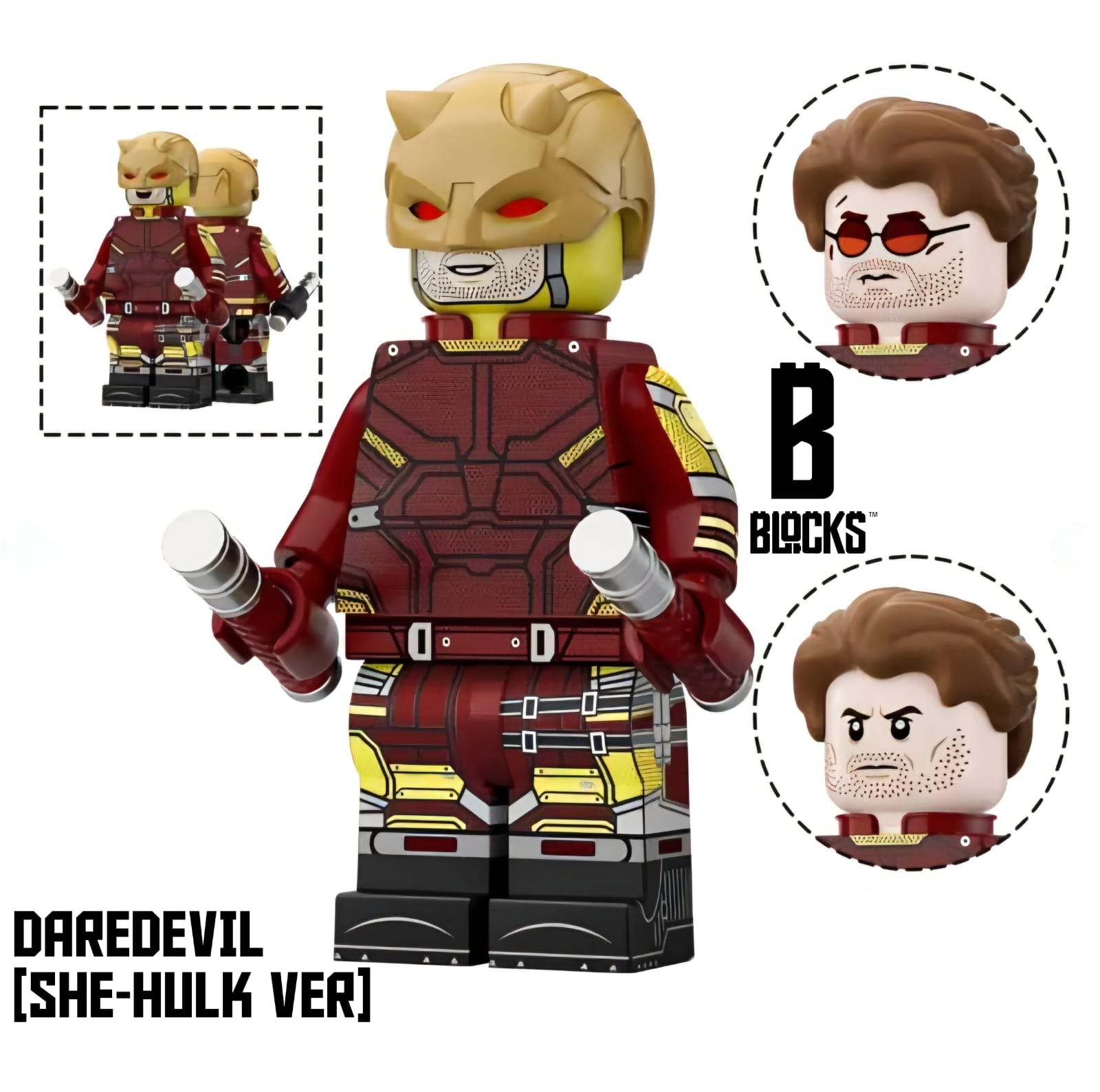 Daredevil [She-Hulk Yellow & Red]