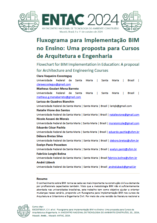 Fluxograma para Implementação BIM