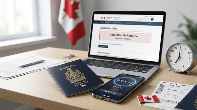 Learn everything about the Canadian Passport Renewal Application in 2026, including Canada’s daily limits on online passport renewals, application reset times, processing standards, urgent passport services, mailing delays, and in-person renewal options. This guide explains what Canadian citizens need to know to avoid delays and plan their passport renewal ahead of international travel.