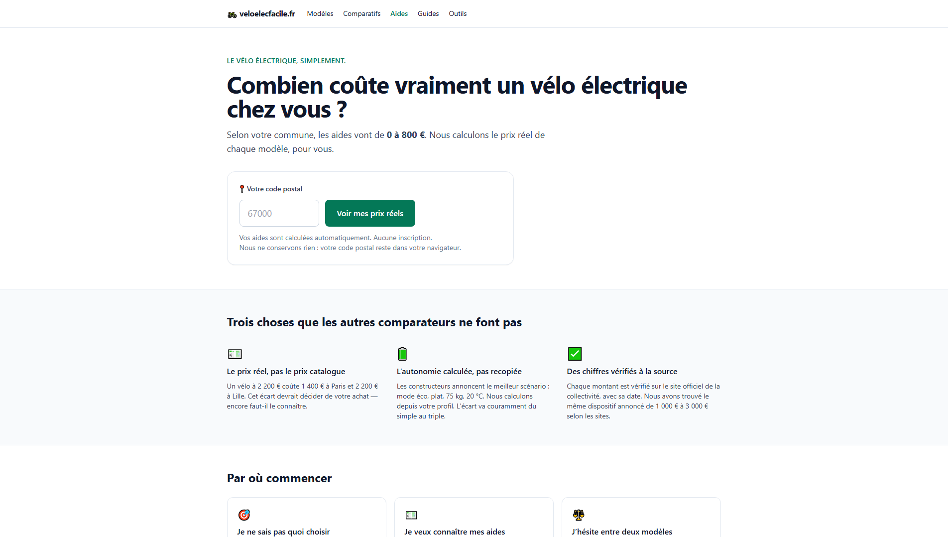 Stored capture of veloelecfacile.fr
