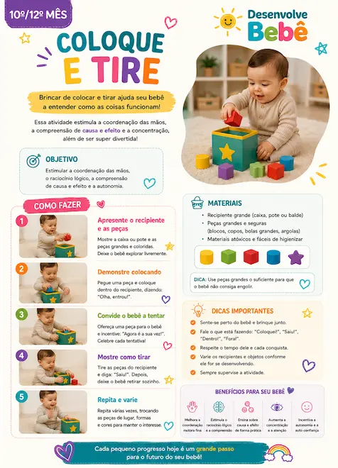 Atividade: Coloque e Tire
