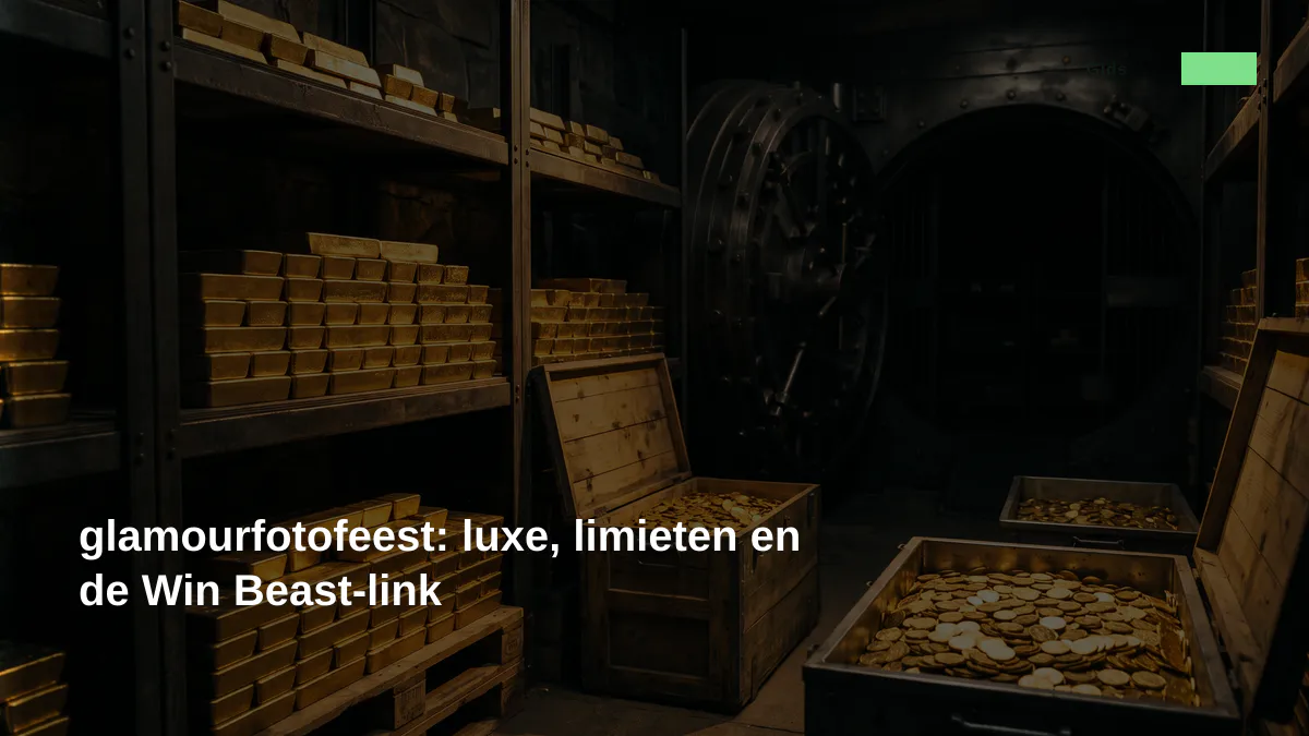 glamourfotofeest: luxe, limieten en de Win Beast-link