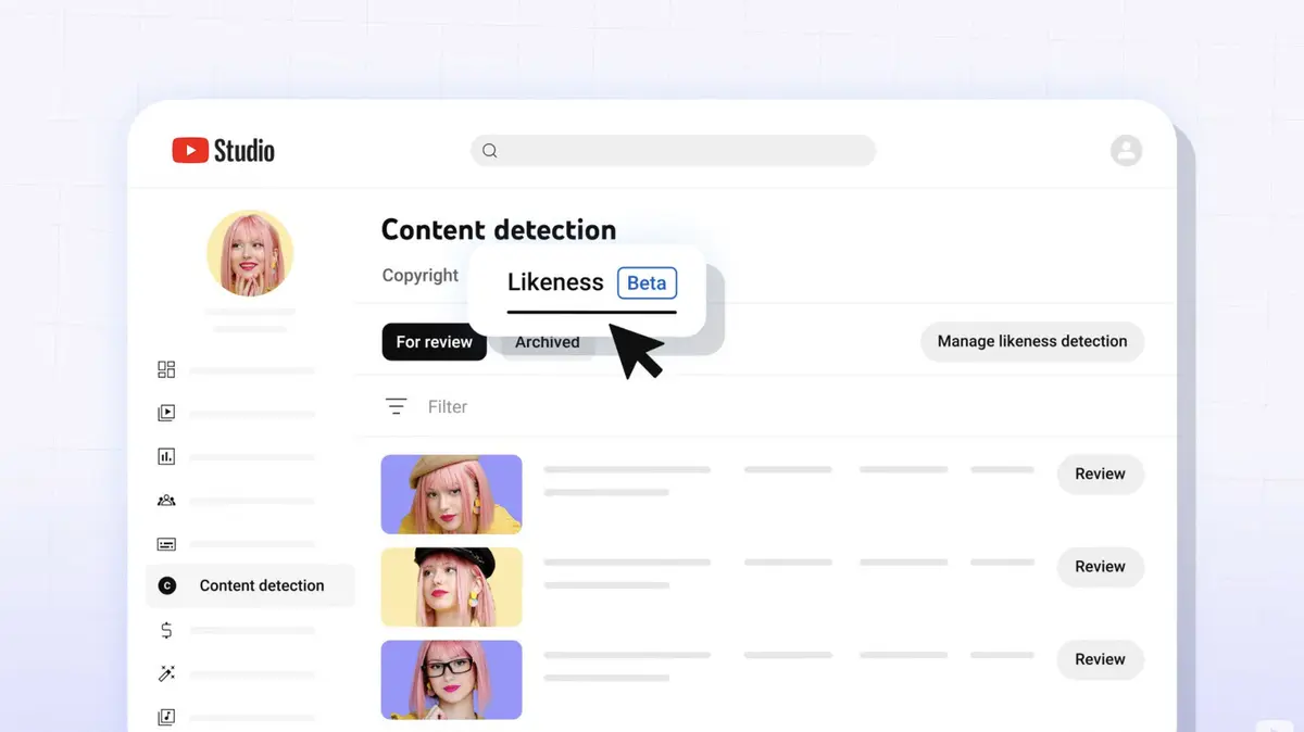 AI Deepfake Detection Now Open to All YouTube Creators