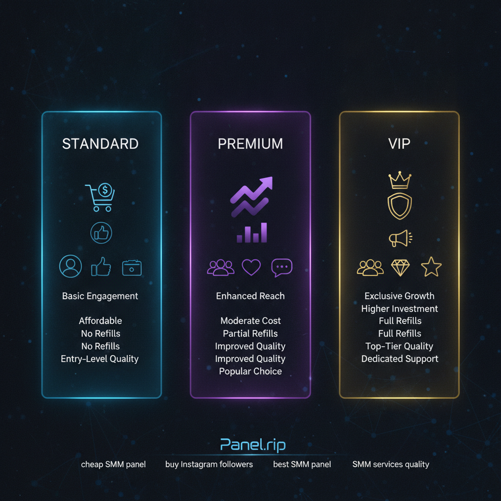 Standard vs Premium vs VIP SMM Services: Which Tier Should You Buy?