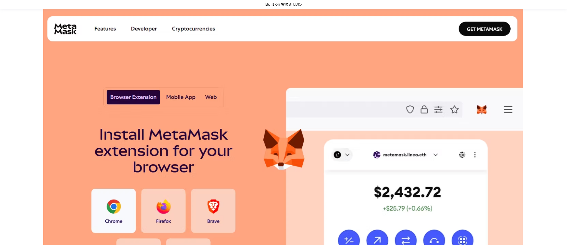 Stored capture of apps-metamassk-io.wixstudio.com