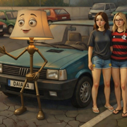 006 Abajur Humanoide