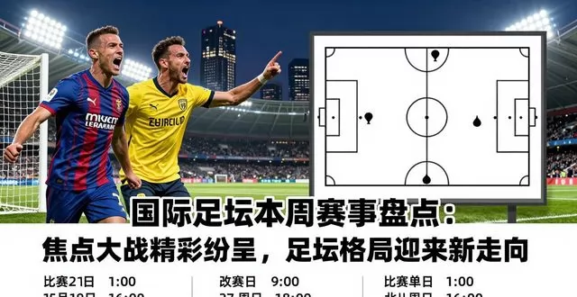 国际足坛本周赛事盘点：焦点大战精彩纷呈，足坛格局迎来新走向