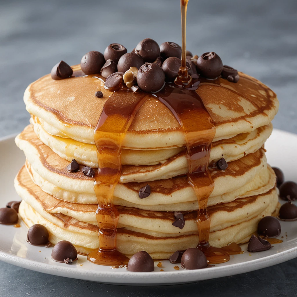Chocolate Chip Pancake Mix for Morning Snack