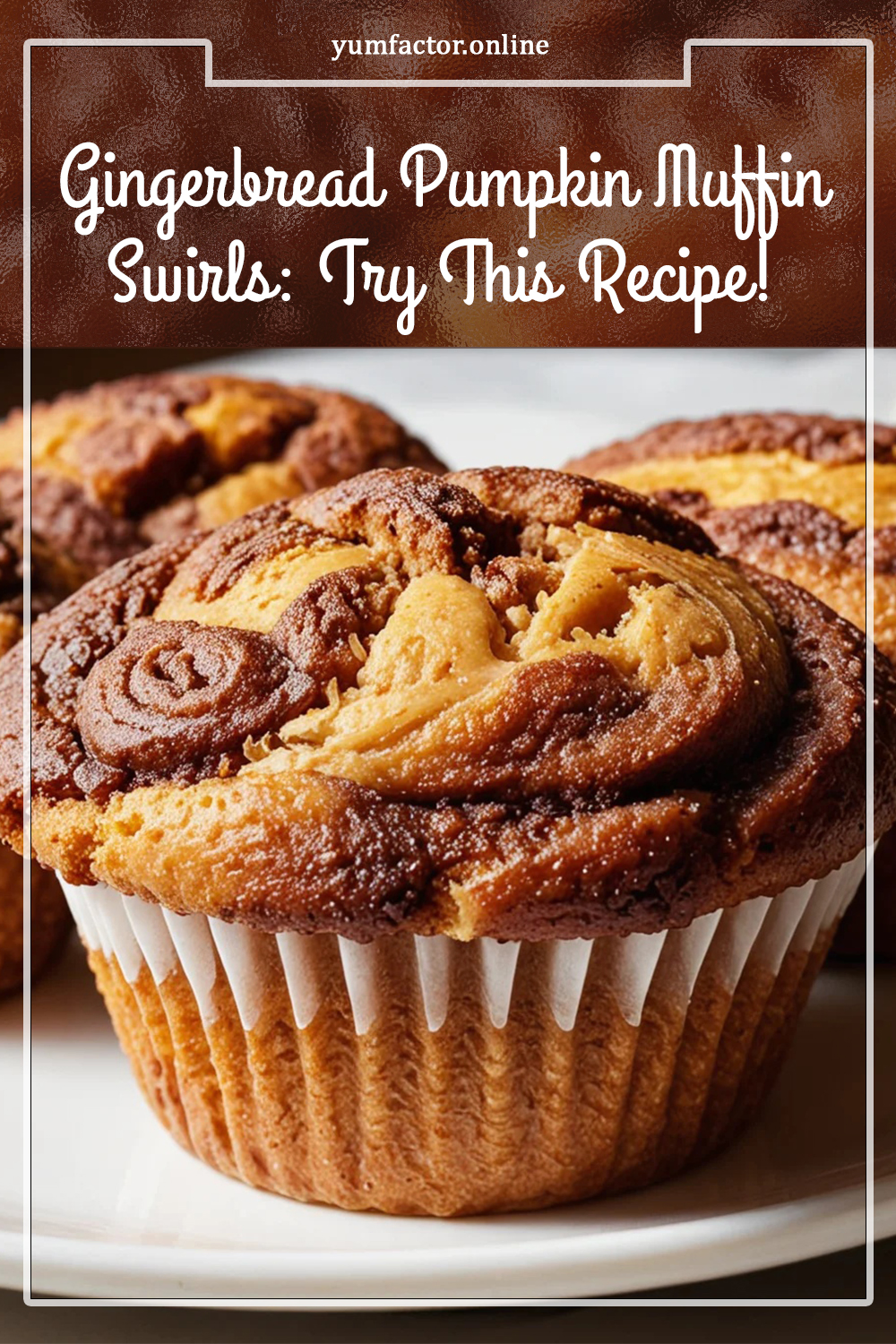 Gingerbread Pumpkin Muffin Swirls: Try This Recipe!