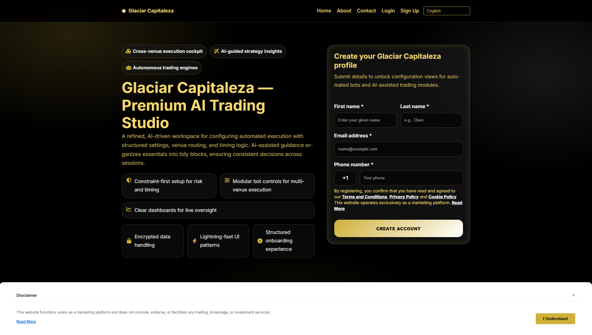 Stored capture of glaciarcapitaleza.shop