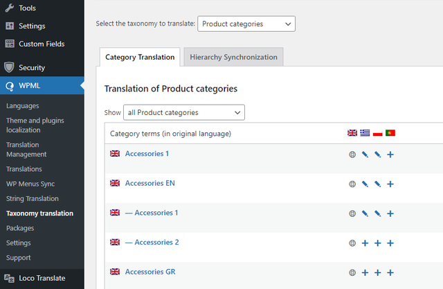 taxonomy-translation