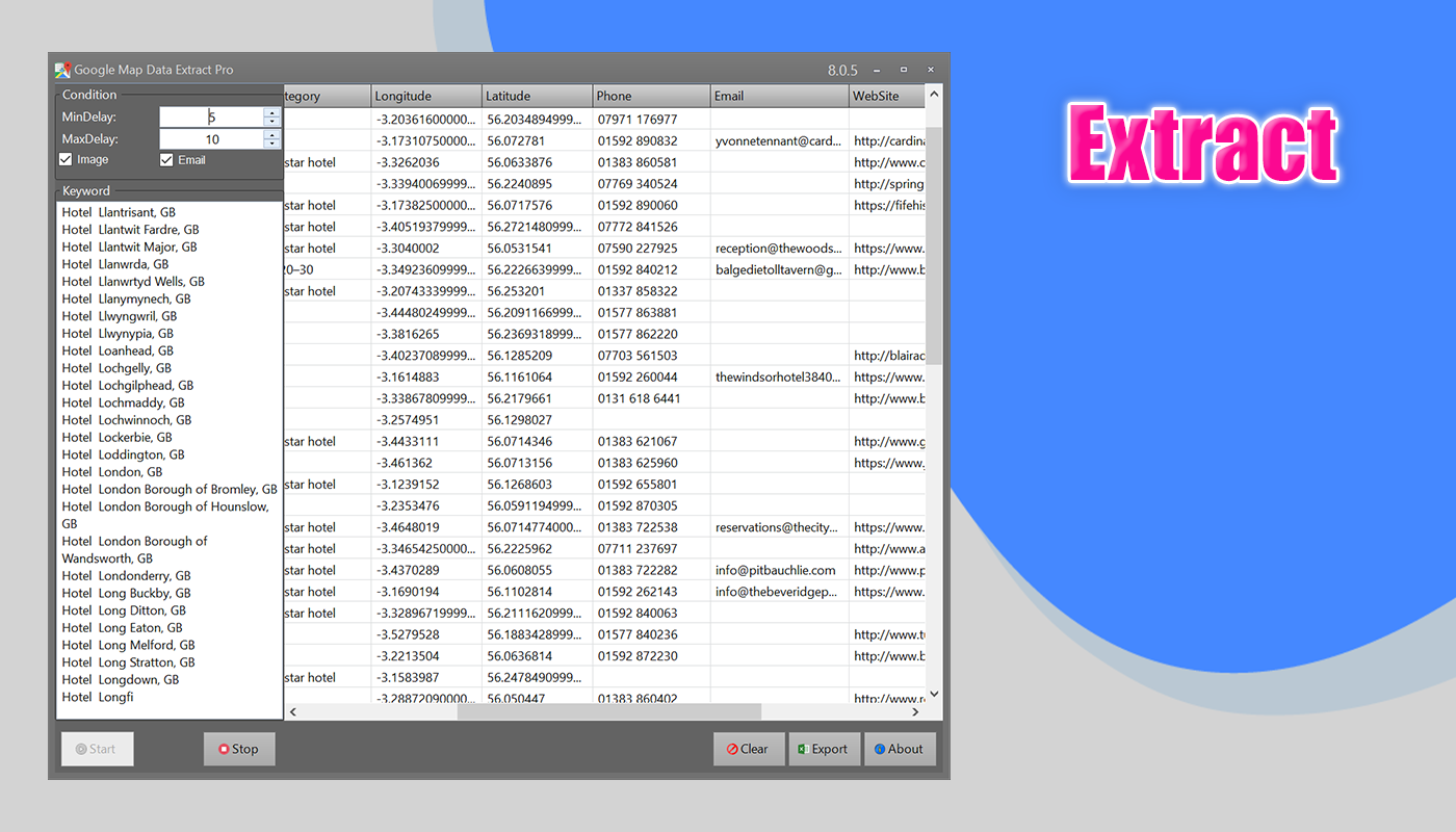 Google Maps Business Leads Extractor