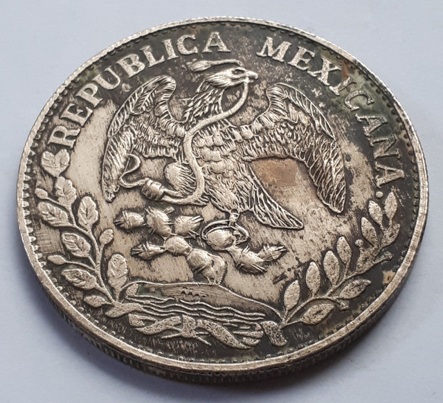 3x-Fake-Silver-Coins-8-Reales-Mexico---Different-Dates-And-Styles