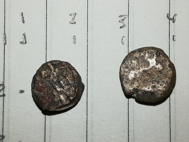 Ancient-Tiny-Thick-Coin..-ID-Please