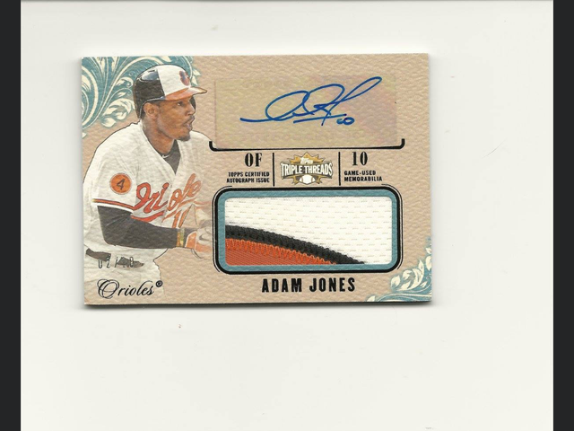 2014 Topps Triple Threads Adam Jones Patch Autograph /18.png