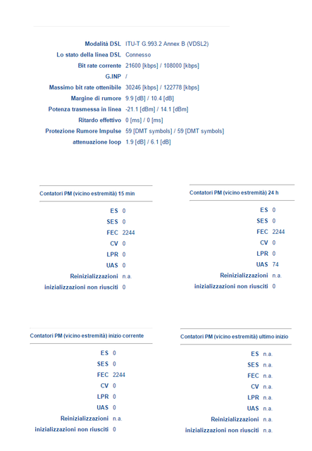 screen connessione