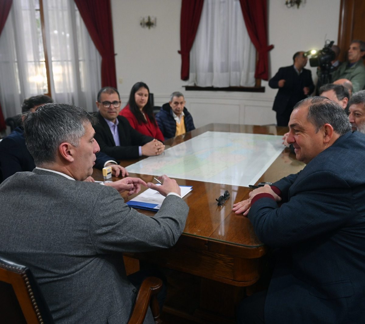 La Municipalidad y la Provincia intercambiarán datos catastrales