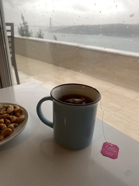 bu havada ev hali: çay, kurabiye, kuruyemiş