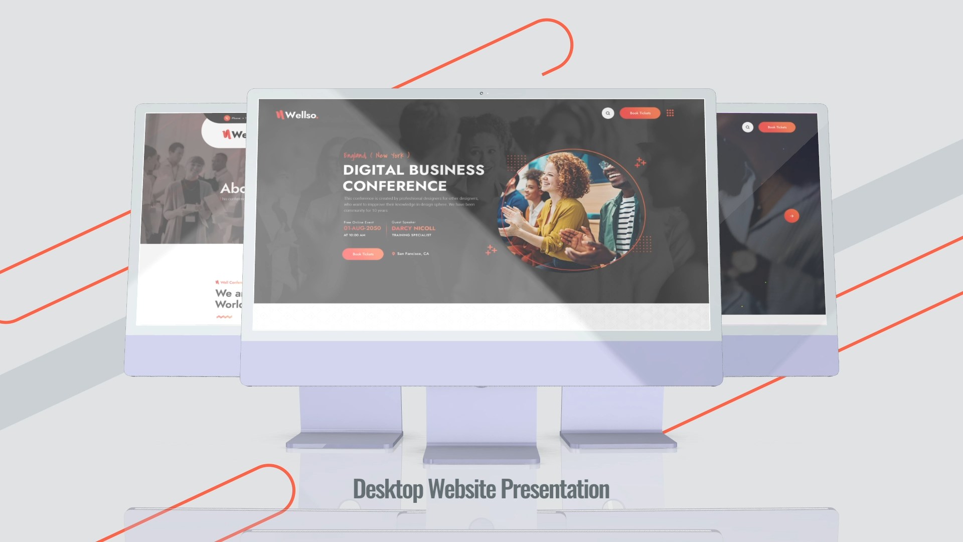 Web Promo Desktop Mockup Web Promo Desktop Mockup