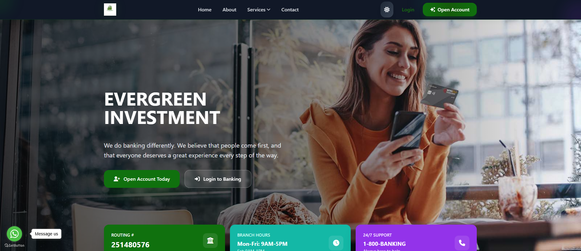 Stored capture of evergreennvest.org