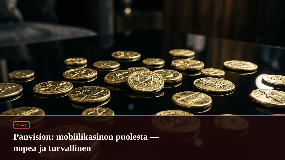 Panvision: mobiilikasinon puolesta — nopea ja turvallinen