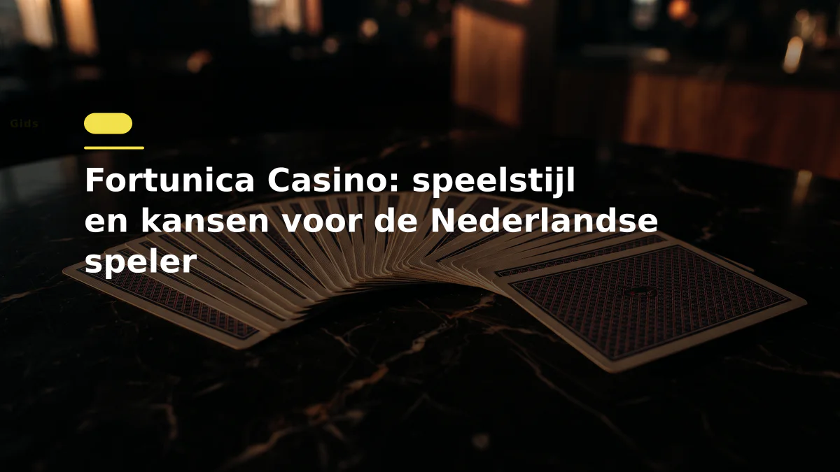 Fortunica Casino: speelstijl en kansen voor de Nederlandse speler