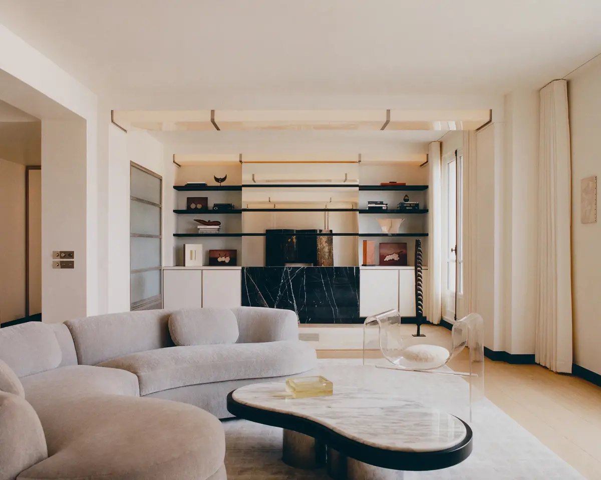 Paris Penthouse Blends Miami Vice with Art Deco