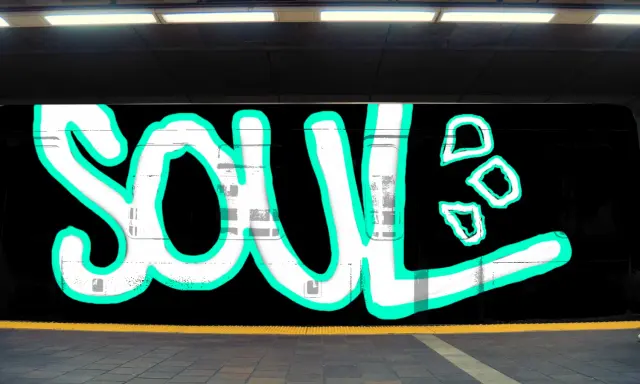Graffiti artwork by SOUL