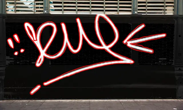 Graffiti artwork by SOUL
