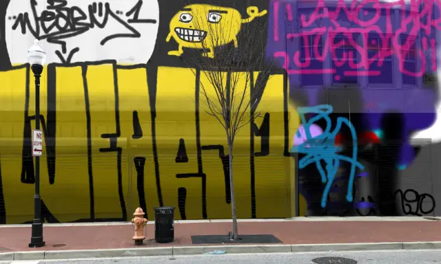 Graffiti artwork by DECAY