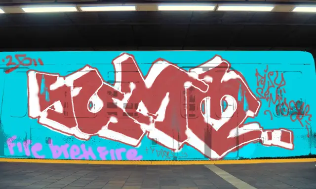 Graffiti artwork by Sumoe