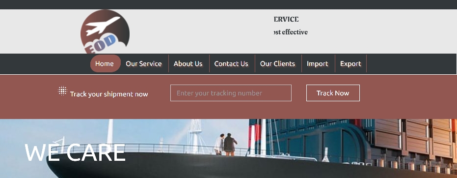 Screenshot of easyonedelivery.com