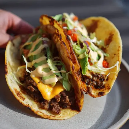 Easy Smash Burger Tacos: Quick and Delicious Recipe