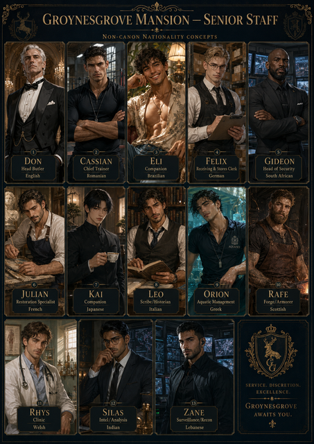 Groynesgrove Mansion senior staff