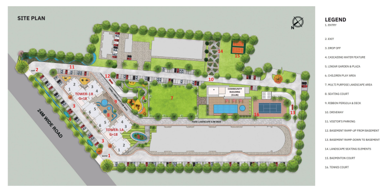 Emperium Premio Floor Plan Tower A