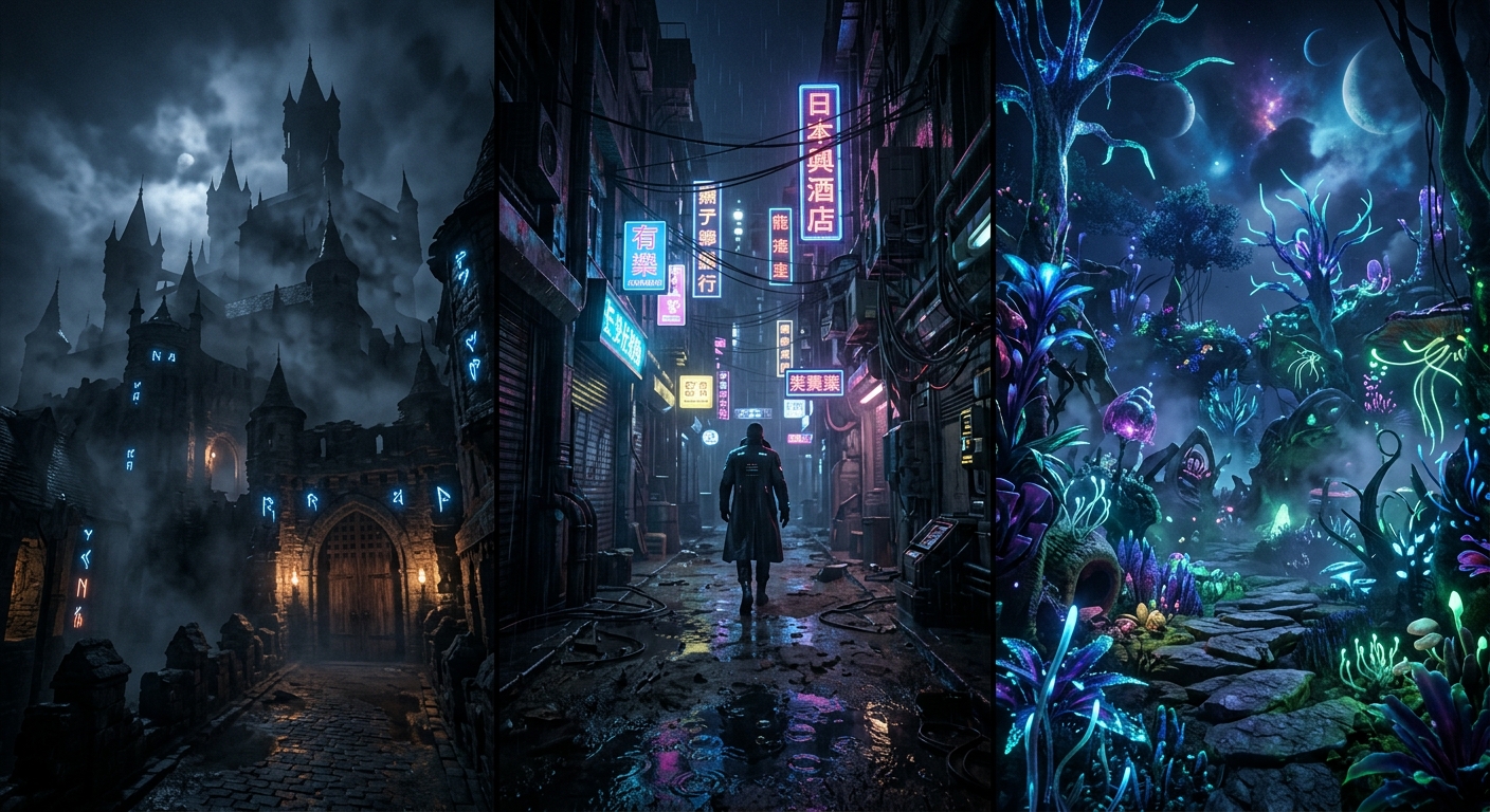 50+ Immersive AI Roleplay Scenario Ideas (Fantasy, Sci-Fi & Dark RPG)