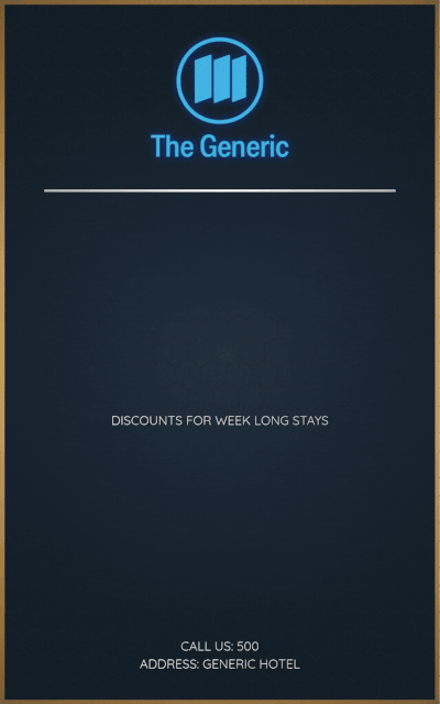Generic Hotel Gif Poster