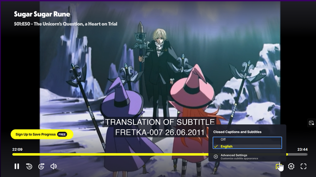 TRANSLATION OF SUBTITLE FRETKA-007 26.06.2011