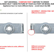 WPW10169511 Correct Incorrect