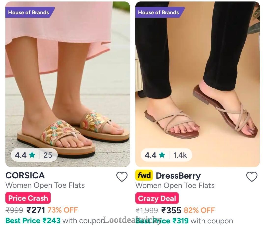 Footwear Steals – Massive Offer Get 70% OFF Today