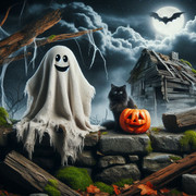 Halloweenské strašidlo 27