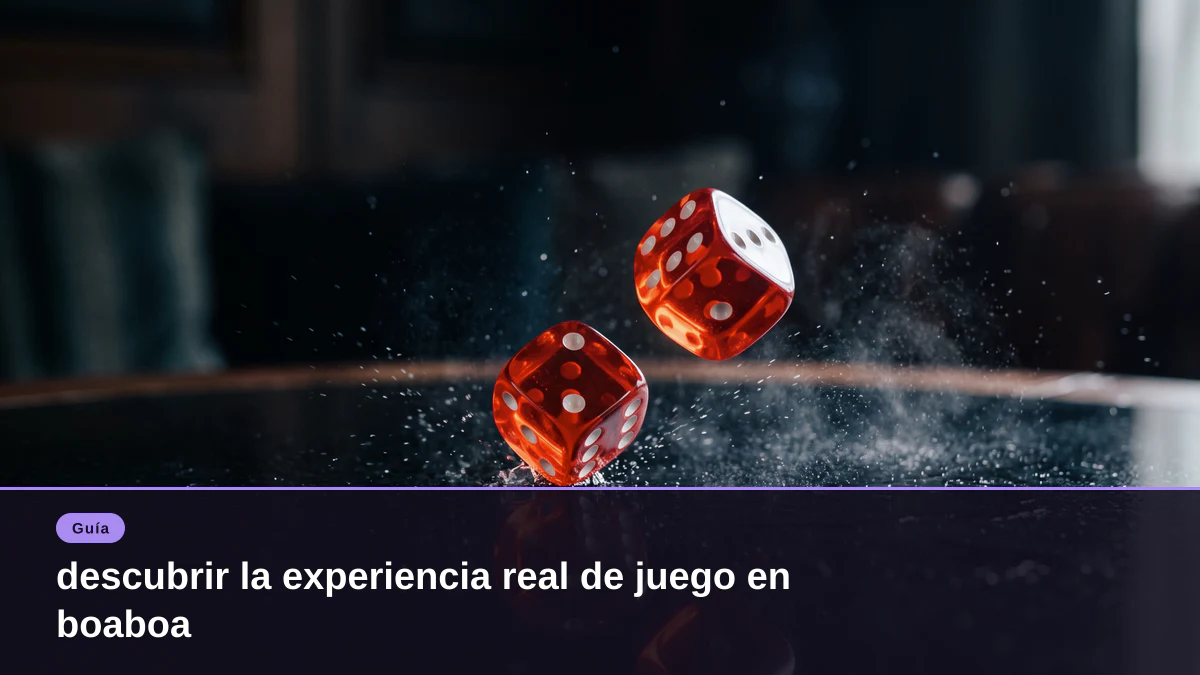 descubrir la experiencia real de juego en boaboa